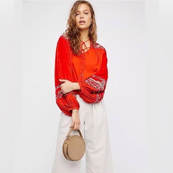 Free People Hearts Aflame Top - Picture 3 of 16